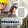 QWORK® Surface-Mounted Junction Box, Junction Box, Waterproof, Dustproof, IP66 ABS