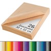 Synthetic Craft Felt Packages (25pcs/pack), approx. 22 x 30 cm,