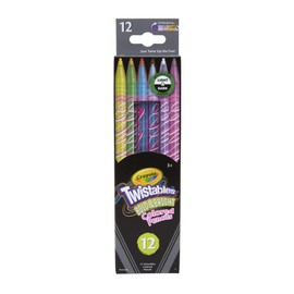 Crayola Erasable Twistable Colored Pencils 12-Pieces