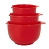GLAD Mixing Bowls with Pour Spout, Set of 3 |