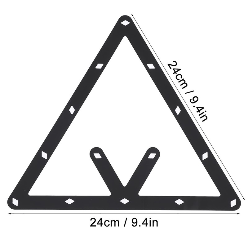 RiToEasysports Billiard Sheet 6 Piece Magic Ball Rack Holder Billiard