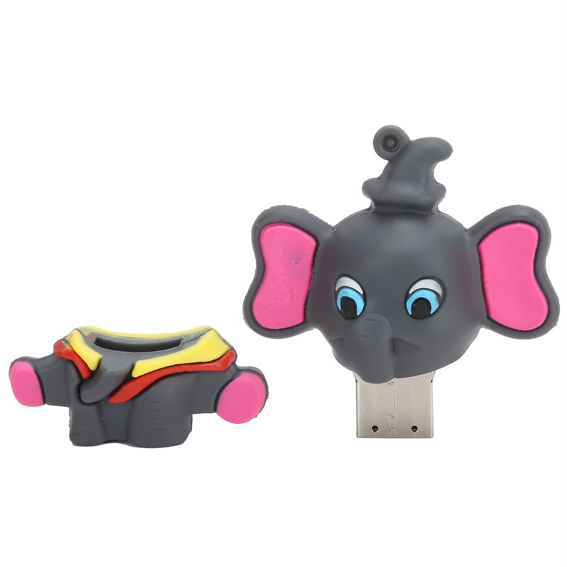 Portable USB2.0 Flash Drive Cute Cartoon Styling Data Storage Transmission