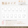 [ALLEVG] Nail Tip, Blue, 24 Pieces, Nail Tip, Short, Autumn,