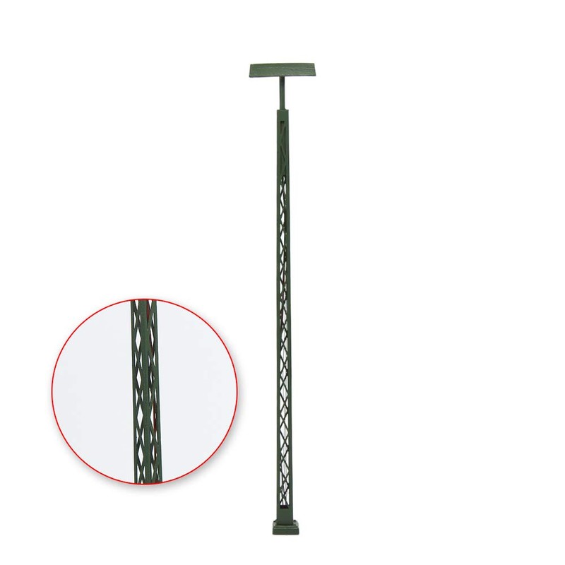 LQS56HO Set of 3 Model Track Lights Track Pole Grid
