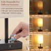 Fully Dimmable Nightstand Lamps Set of 2 - Table Bedside