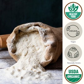 Bulk Einkorn Flour Organic 2.8 lb - Bread Flour for Baking by Be Still Farms - Ideal Whole Wheat All Purpose Flour Unbleached - High in Protein & Fiber | USA Grown | USDA Certified | Vegan | Non-GMO
