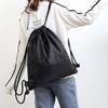 ZningEsxi Drawstring Backpack Bulk String Bag Water Pocket Gym Sports
