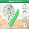 Herb Stripper 9 holes, Luxiv Stainless Steel Kitchen Herb Stripping