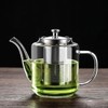 croselyu 650/800/1100ml Glass Tea Pot with Strainer for Loose Tea,