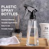 D Dymoece Plastic Spray Bottles, 2 Pack Water Fine Mist