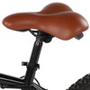 PU Leather Ergonomic Bumper Mountain Bicycle Saddle Seat Bike Cushion