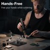 Compact 4-Arm Soldering Aid Third Hand with Magnetic Base, 360°