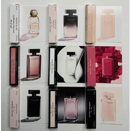 Narciso Rodriguez For Her Perfume Collection Sample Spray Vials 9pc  Set