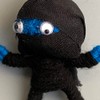 Voodoo String Doll Keychain, Design T62