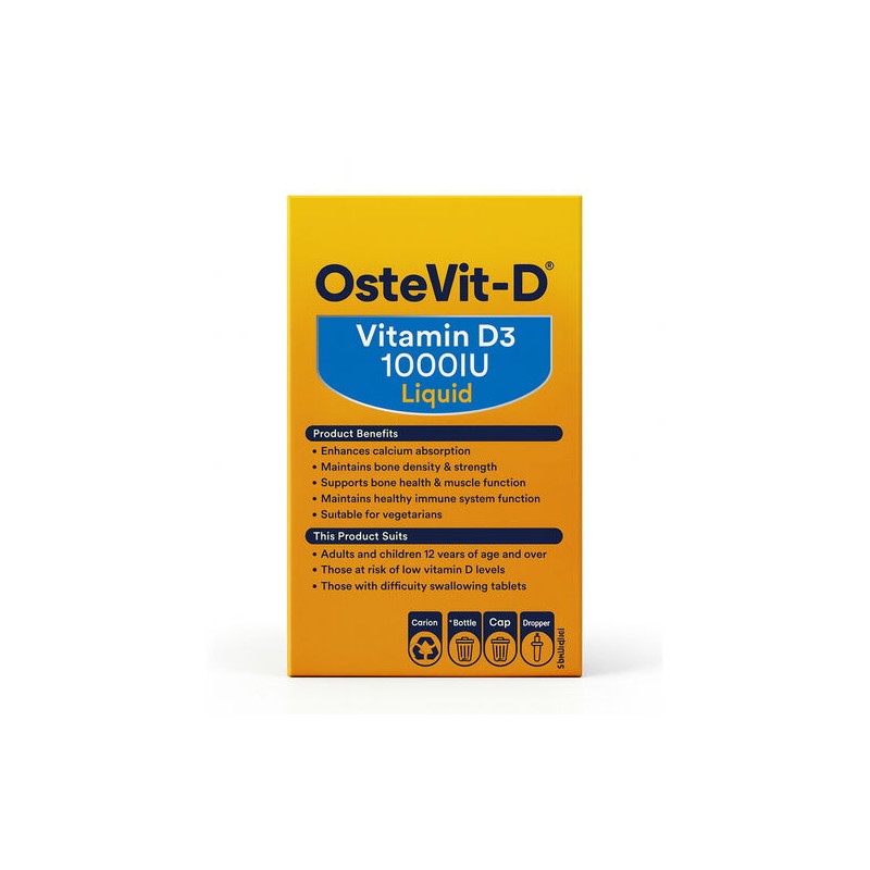 OsteVit-D Vitamin D3 Liquid 50mL