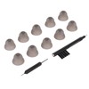 10pcs Sound Aid Replacement Domes Double Layers Sound Amplifier Earbud
