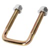 2pcs Golf Cart Leaf Spring U Bolt with Screw Nut