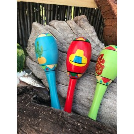 Una (1) Mini Maraca for Orishas Herramientas Adornos Yemaya Orula Oggun Orishas