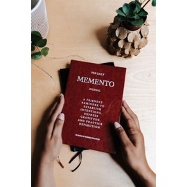 The Daily Memento Journal - 90 Day Guided Gratitude & Reflection Journal for Self Care, Mindfulness, Habit Tracking, and Personal Growth for Men & Women - THE SERENDIPITY WAY (Brown)