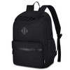 RAVUO Backpack for Men, Water Resistant Black School Backpacks Large