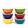 Yalin Melamine Bowls Set, 6 Inch 100% Melamine Cereal/Soup/Salad Bowls,