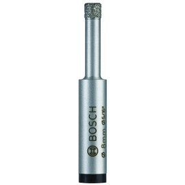 Bosch 2608587141 Easy Dry Diamond Drill Bit, 8mm, Silver