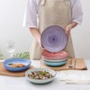 Selamica Ceramic Pasta Bowls Set 34 OZ, Large Salad Bowl