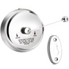JIMSUMM Retractable Clothesline, 304 Stainless Steel Shower Clothesline, 9.2ft Adjustable