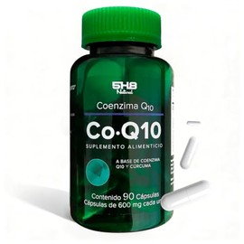 Coenzima Q10 Adicionado Con Magensio, Curcuma Y Vitamina D - 90 Capsulas - 1200mg Por Porción - Co Q-10-5H8 NUTRITION