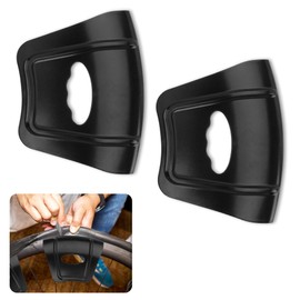 OFBAND 2PCS Upgraded Rim Protector for Car Wheels,Ergonomic Design Rim Guards for Car Rims with Double Convex Rib Non-Slip Edge,Universal Wheel Protectors Rim Fits Motocycles SUVs Bikes (Black)