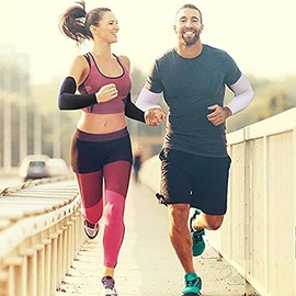 VEKENSEE Mangas para Brazos UV, 3 par Manga Protectora para Brazo, Mangas de Brazo Seda de Hielo, Unisex Mangas de Protección UV, para Andar en Bicicleta, Conducir, Pescar, Golf, Corriendo, Baloncesto, Béisbol