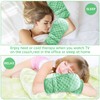 Microwavable Therapy Mittens Lavender Hand Warmer Gloves with Arthritis Compression,Moist