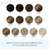 Vivien Brown Micro Loop Hair Extensions Real Human Hair Medium