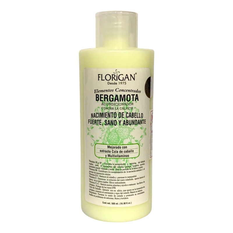 Shampoo Bergamota + Acondicionador 500ml -florigan®