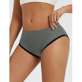 baleaf Women's 4D Padded Bike Underwear Cycling Shorts Biking Bicycle MTB Briefs Gear Clothes Biker Padding Dark Gray L