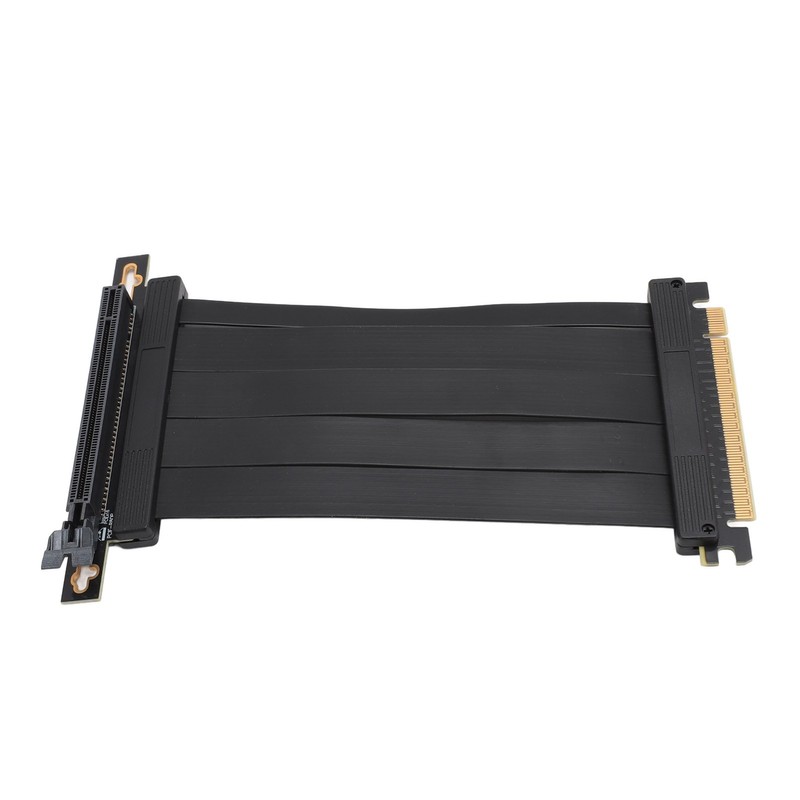 PCIE 4.0 X16 Extender 90 Degree 26GB/s 5.9 Inch Shielded