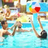 Lubibi Inflatable Pool Float Set with 2 Water Hammock, Swimming