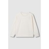 JAJU [JAJU] Women's Microfiber Pajama T-Shirt_Ivory