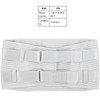 Steel Plate Compression Waist Training Belt Lower Back Brace Adjustable