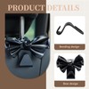 TELAIN 2-Pack boot organiser, Car Hook cute Bow Headrest Hanger