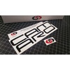 UNDERGROUND DESIGNS Camaro Bumper Inserts Decal Kit 1993-2002 Gloss Black