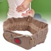 Back Traction Decompression Belt 360 Degrees Wrapping Inflatable Lumbar Support