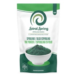 Alga Spirulina Orgánica Máxima En Polvo, Espirulina 4 Packs                                                                                           