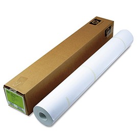 HP C6980A Coated Paper Roll, 26lb, 36-Inch x300-Ft, 1/RL, Bright White