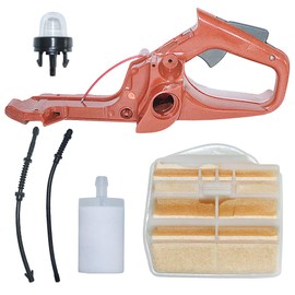 AUMEL Fuel Tank Rear Handle Filter Line Air Filter Kit for Husqvarna 445 450 445E 450E Chainsaw Replace 525862104.
