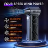 Compressed Air Duster 4 Gear Adjustable 250,000RPM, Violent Turbo Fan,