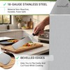 Anmarko Metal Spatula with ABS Handle, Stainless Steel Food Spatula