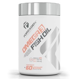 Forzagen | Suplemento Alimenticio Fish Oil | 2 g de Omega 3 | 30 Servicos | Con Acidos Grasos DHA + EPA | Aliado Cardiovascular y Cerebral | Suplemento Natural | 60 Capsulas Blandas