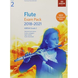 Flute Exam Pack 2018-2021, ABRSM Grade 2: Selected from the 2018-2021 syllabus. Score & Part, Audio Downloads, Scales & Sight-Reading (ABRSM Exam Pieces)