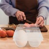 DOITOOL 6 Pcs Goose Egg Cartons 4-Slot Jumbo Duck Egg